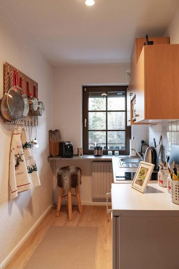 האסלפלדה Das Waldseechalet Maerchenhafter Waldseeblick - Moderne Wohnung Mit Infrarotsauna מראה חיצוני תמונה