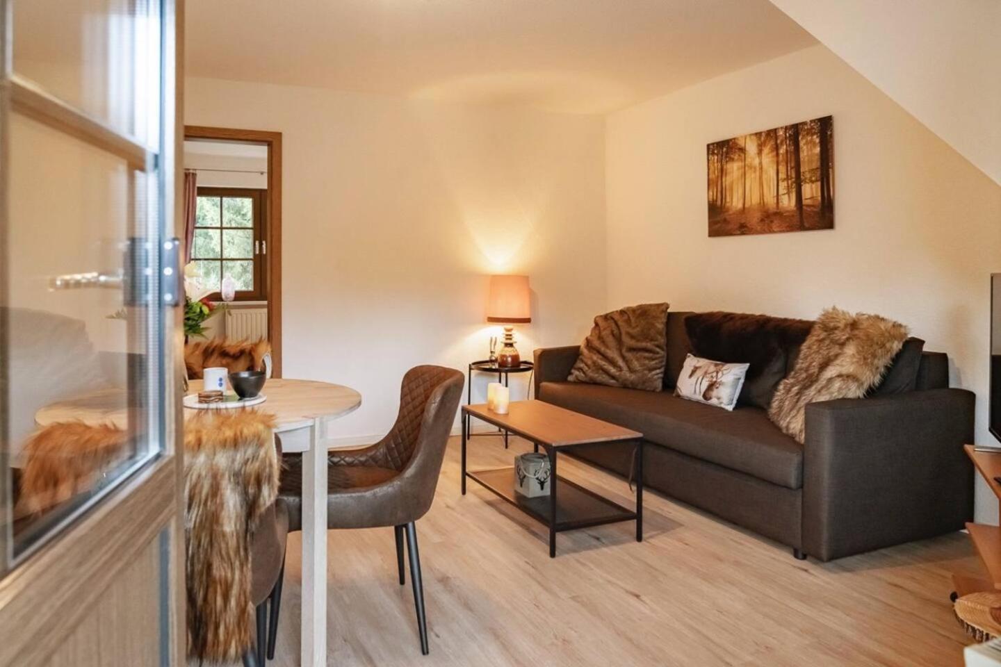 האסלפלדה Das Waldseechalet Maerchenhafter Waldseeblick - Moderne Wohnung Mit Infrarotsauna מראה חיצוני תמונה
